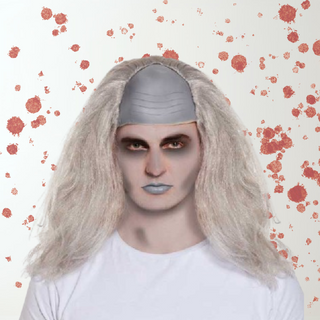 Crazy Ghost Wig – Halloween Grey Hair Costume The Party Hut | Balloons, Fancy Dress & Party Supplies Cheltenham