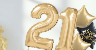 Foil Number Balloons (Helium & Air Stacks)