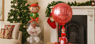 Elf Delivery & Arrival Balloons – Magical Pre-Order Experience