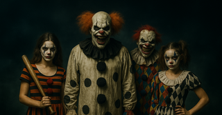 Halloween Clown Costumes & Accessories