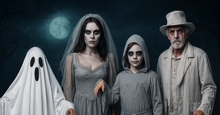 Halloween Ghost & Undead Costumes