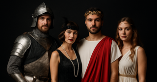 Halloween Historical Costumes | Knights, Flappers & Grecian Outfits