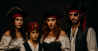 Halloween Pirate Costumes & Accessories
