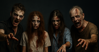 Halloween Zombie Costumes & Accessories