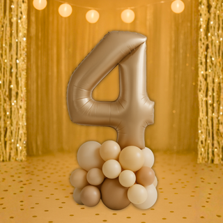 Nude Number Balloon Stack – Air-Filled Display 1.5m – The Party Hut Cheltenham