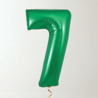 Green Foil Number Balloons (34” Helium-Filled) 7 The Party Hut | Balloons, Fancy Dress & Party Supplies Cheltenham