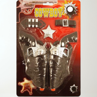 7pc Cowboy Sheriff Set – Fancy Dress Guns, Badge & Accessories The Party Hut | Balloons, Fancy Dress & Party Supplies Cheltenham