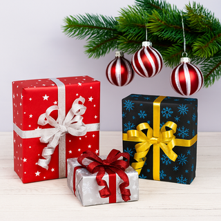 Pack of 6 Assorted Ribbon Cops