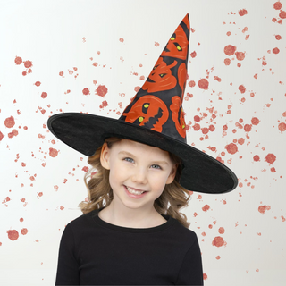 Kids Pumpkin Witch Hat – Halloween Fancy Dress The Party Hut | Balloons, Fancy Dress & Party Supplies Cheltenham
