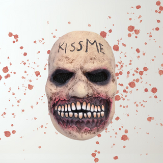 KISS ME Halloween Mask – The Purge Inspired Horror Costume The Party Hut | Balloons, Fancy Dress & Party Supplies Cheltenham