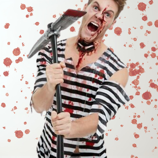 Bloody Pickaxe Prop – Halloween Horror Accessory The Party Hut | Balloons, Fancy Dress & Party Supplies Cheltenham