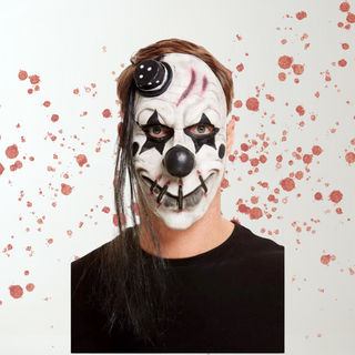 Adults Scary Clown Mask – Creepy Halloween Mask The Party Hut | Balloons, Fancy Dress & Party Supplies Cheltenham