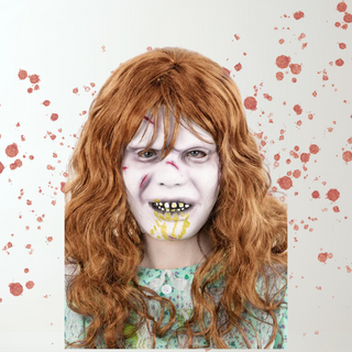 The Exorcist Regan Mask – Full Head Adults Halloween Mask The Party Hut | Balloons, Fancy Dress & Party Supplies Cheltenham