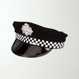 Adult Policeman Hat – Fancy Dress Costume Accessory The Party Hut | Balloons, Fancy Dress & Party Supplies Cheltenham