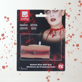 Barbed Wire Latex Scar Prosthetic – Halloween SFX The Party Hut | Balloons, Fancy Dress & Party Supplies Cheltenham
