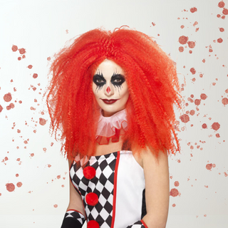 Red Clown Wig – Adults Halloween Wig The Party Hut | Balloons, Fancy Dress & Party Supplies Cheltenham