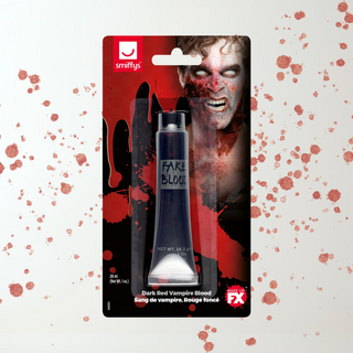 Dark Red Vampire Blood Tube (28ml) – Halloween Makeup FX The Party Hut | Balloons, Fancy Dress & Party Supplies Cheltenham