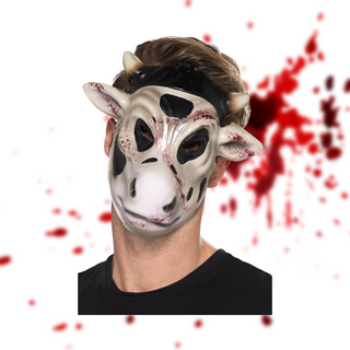 Evil Cow Halloween Mask – Fancy Dress Horror Accessory The Party Hut | Balloons, Fancy Dress & Party Supplies Cheltenham