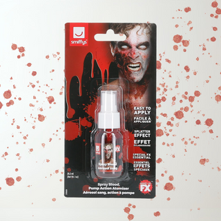 Spray Blood Pump Atomiser (28ml) – Halloween Makeup FX The Party Hut | Balloons, Fancy Dress & Party Supplies Cheltenham