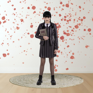 Kids Gothic Schoolgirl Costume – Wednesday Inspired Tween (12+) The Party Hut | Balloons, Fancy Dress & Party Supplies Cheltenham
