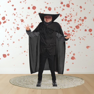 Headless Horseman Adult Halloween Costume – Illusion Neckpiece & Cape XXL The Party Hut | Balloons, Fancy Dress & Party Supplies Cheltenham