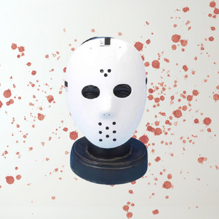 Jason Mask Halloween Display – Friday the 13th Decor The Party Hut | Balloons, Fancy Dress & Party Supplies Cheltenham