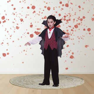 Kids’ Vampire Costume Kit – Classic Dracula Halloween Outfit The Party Hut | Balloons, Fancy Dress & Party Supplies Cheltenham