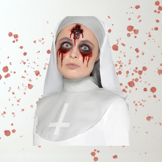 Latex Cross Wound Prosthetic – Halloween Makeup FX The Party Hut | Balloons, Fancy Dress & Party Supplies Cheltenham
