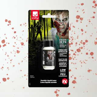 Zombie Liquid Latex (29.5ml) – Halloween Makeup FX The Party Hut | Balloons, Fancy Dress & Party Supplies Cheltenham