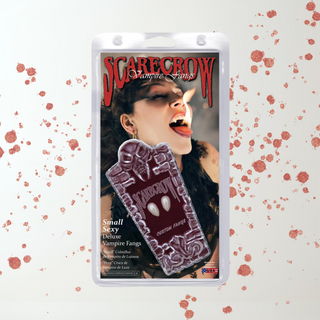 Scarecrow Vampire Fangs – Small Sexy Deluxe with Adhesive The Party Hut | Balloons, Fancy Dress & Party Supplies Cheltenham