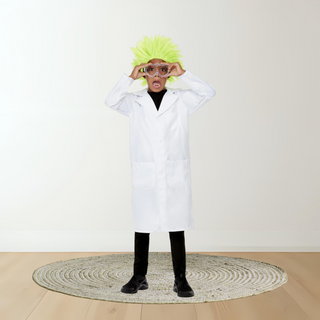 Kids Scientist Costume – White Lab Coat for Book Day The Party Hut | Balloons, Fancy Dress & Party Supplies Cheltenham