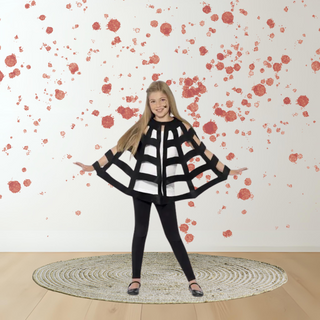 Kids’ Spider Web Cape – Halloween Costume One Size Fits All (Kids) The Party Hut | Balloons, Fancy Dress & Party Supplies Cheltenham