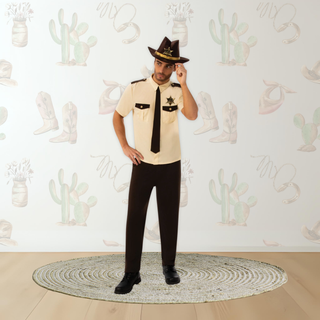Adult Cowboy Sheriff Costume – Western Fancy Dress The Party Hut | Balloons, Fancy Dress & Party Supplies Cheltenham
