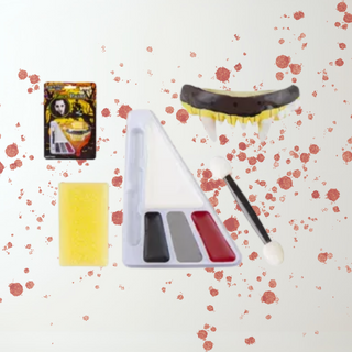 Vampire Makeup Kit – Halloween Fangs & Face Paint The Party Hut | Balloons, Fancy Dress & Party Supplies Cheltenham